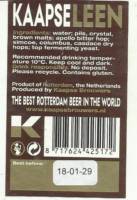 Kaapse Brouwers, Kaapse Leen Kaapse Brouwers, Kaapse Leen