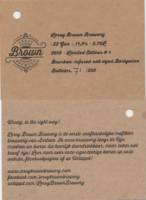 Leroy Brown Brewery, Bourbon-Infused Oak Aged Barlywine Leroy Brown Brewery, Bourbon-Infused Oak Aged Barlywine