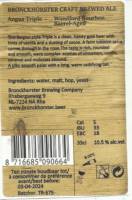 Bronckhorster Brewing Company , Angus Tripel Woodford Bourbon Barrel-Aged