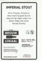 Gulpener Bierbrouwerij, Imperial Stout (Stoute Timothy)