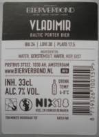 Bierverbond, Vladimir Baltic Porter Bier