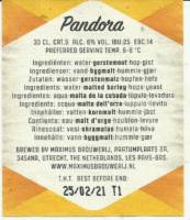 Maximus Brouwerij, Pandora