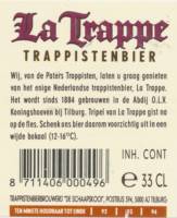 Brouwerij De Koningshoeven , La Trappe Trappistenbier Tripel