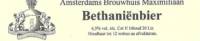 Amsterdams Brouwhuis Maximiliaan, Bethani?n Bier