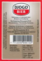 Surinaamse Brouwerij, Djogo Bier Pilsener Bier