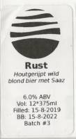 Nevel Artisan Ales , Rust