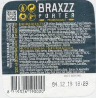 Braxzz, Braxzz Porter Premium Malt Braxzz, Braxzz Porter Premium Malt