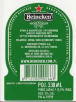 Licentiebrouwsels , Heineken Piwo Jasne