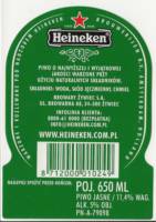 Licentiebrouwsels , Heineken Piwo Jasne