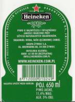 Licentiebrouwsels , Heineken Piwo Jasne