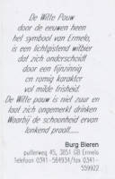 Burg Bier Brouwerij, De Witte Pauw