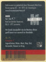 Brouwerij Martinus, Martinus Bruin Brouwerij Martinus, Martinus Bruin