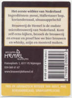 Stadsbrouwerij De Hemel, (Serafijn) Witbier