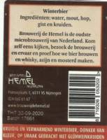 Stadsbrouwerij De Hemel, (Gloeiende Gabriel) Winterbier