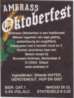 Ambrass Bierbrouwerij, Oktoberfest