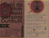 Goede Kant van het Spoor, Cafe de Wolk naast camping Dufmuts RIS