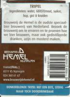 Stadsbrouwerij De Hemel, (Helse Engel) Tripel