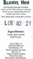Stichting Brouwgilde Abdij Rolduc anno 2013, Blonde Non