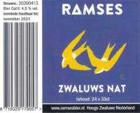 RamsesBier, Zwaluws Nat