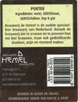 Stadsbrouwerij De Hemel, (Hemel Poorter) Porter