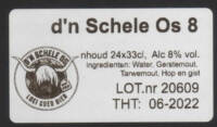 Brouwerij d'n Schele Os, d'n Schele Os  8