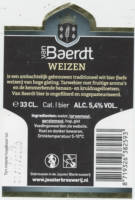 Jouster Bierbrouwerij, Van Baerdt Weizen