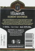 Jouster Bierbrouwerij, Van Baerdt Egbert Douwes Jouster Bierbrouwerij, Van Baerdt Egbert Douwes