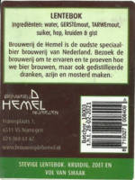 Stadsbrouwerij De Hemel, (Rafael)Lentebok