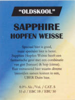 Oldskool Brewery, Sapphire Hopfen Weisse