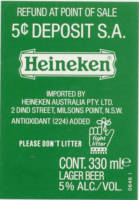 Heineken, Heineken Lager Beer