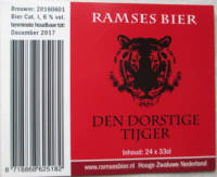 RamsesBier, Den Dorstige Tijger