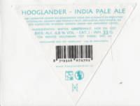 Hooglander Bier, India Pale Ale