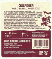 Gulpener Bierbrouwerij, Port Barrel Aged 2020