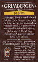 Licentiebrouwsels , Grimbergen Blond