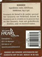 Stadsbrouwerij De Hemel, (Oerbok) Bokbier