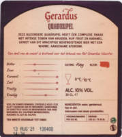 Gulpener Bierbrouwerij, Gerardus Quadrupel