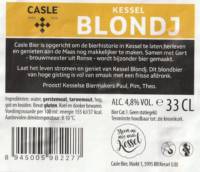 Casle Bier, Kessel Blondj