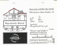 Brouwerij tHuis, Maaslands Blond