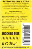 Brouwerij Bliksem, Saison in The Abyss