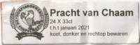 Dorpsbrouwerij De Pimpelmeesch, Pracht van Chaam