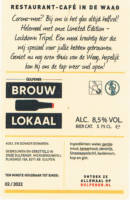 Gulpener Bierbrouwerij, (Lockdown Tripel)