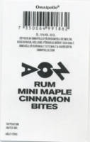Licentiebrouwsels , Rum Mini Maple Cinnamon Bites