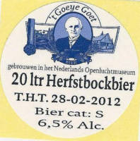 Bierbrouwerij Openluchtmuseum Arnhem, Herfstbockbier