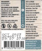 Bird Brewery, Apres Kievit (Winterbier Oak Aged Jägermeister)
