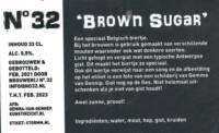 No32, Brown Sugar