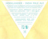 Hooglander Bier, India Pale Ale