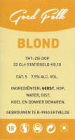Buitenlandse bieren voor Nederlandse markt (etiket Nederlandse plaatsnaam), Blond Goed Folk