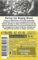 Hertog Jan Brouwerij, Hoppig Blond (Enkel)