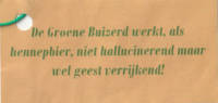 Bronckhorster Brewing Company , De Groene Buizerd Hennepbier Bronckhorster Brewing Company , De Groene Buizerd Hennepbier