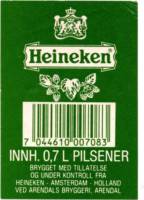 Licentiebrouwsels , Heineken Pilsener